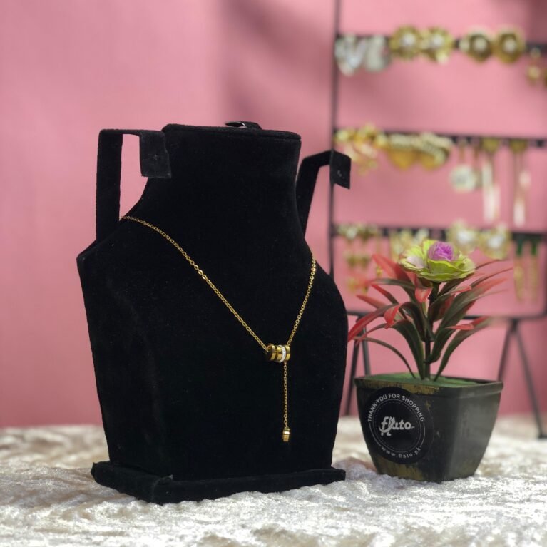 3 Tier Roman and Rhinestone Pendant