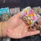 Multicolor Marquise Rice Bead Station Gold Stainless Steel Permanent Jewelry Chain - 4.6 - 9.0 inches(FOR BRACELET)