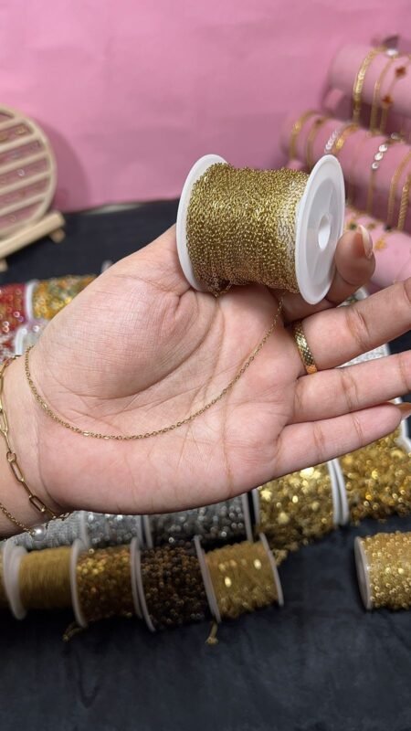 Dainty Gold Cable Permanent Chain