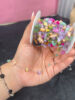 Barbie Themed Multi Jade Stones Permanent Chains