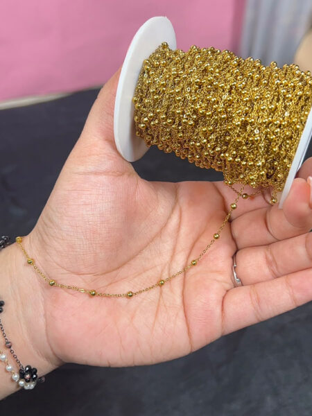Golden Ball Chain Permanent