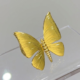 Stainless Steel Adjustable Butterfly Statement Ring