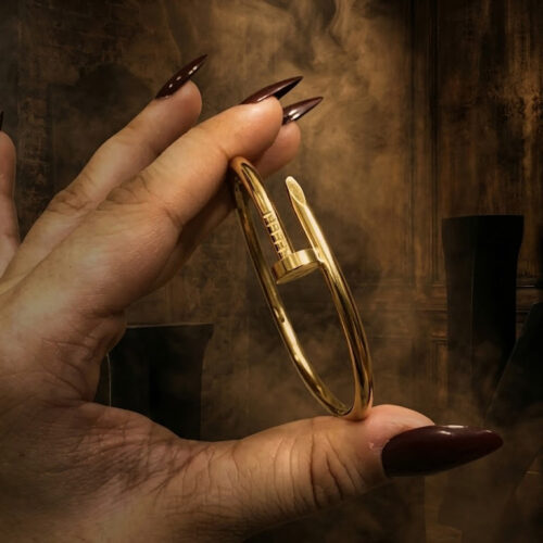 Trendy Nail Cartier Style Handcuff